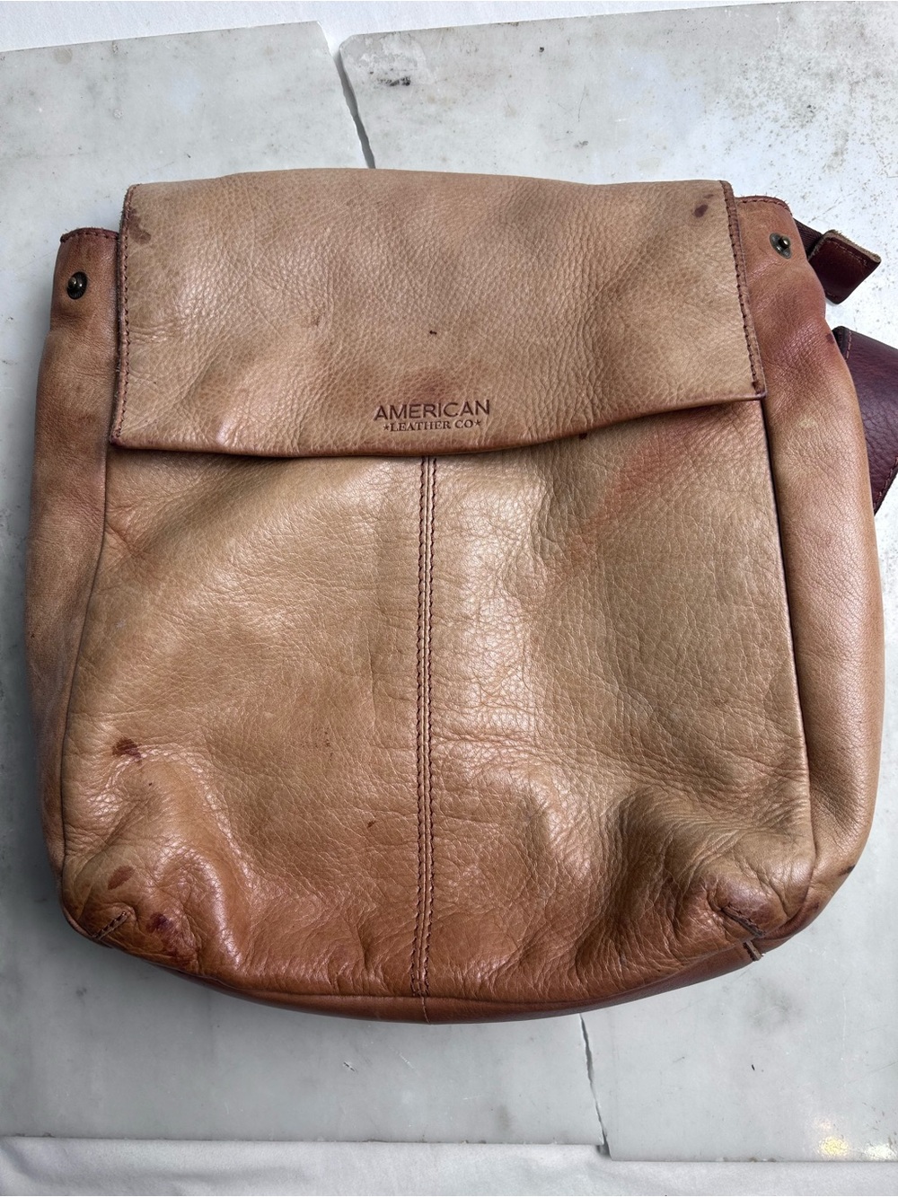 American leather co women’s Leather  Bag - Tan